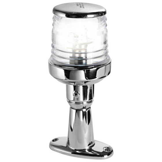 Feu de mouillage Classic à 360° LED avec base Variante ou Accessoires Réduit:de mât Classic à 360° led base en inox *11.132.12*