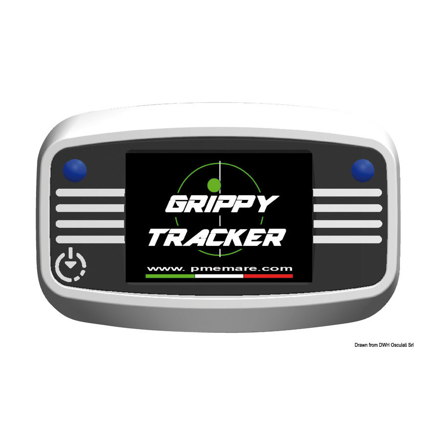 GRIPPY Tracker - bouée de mouillage avec GPS intégré qui contrôle la dérive de l'ancre avec console portable sans fils 