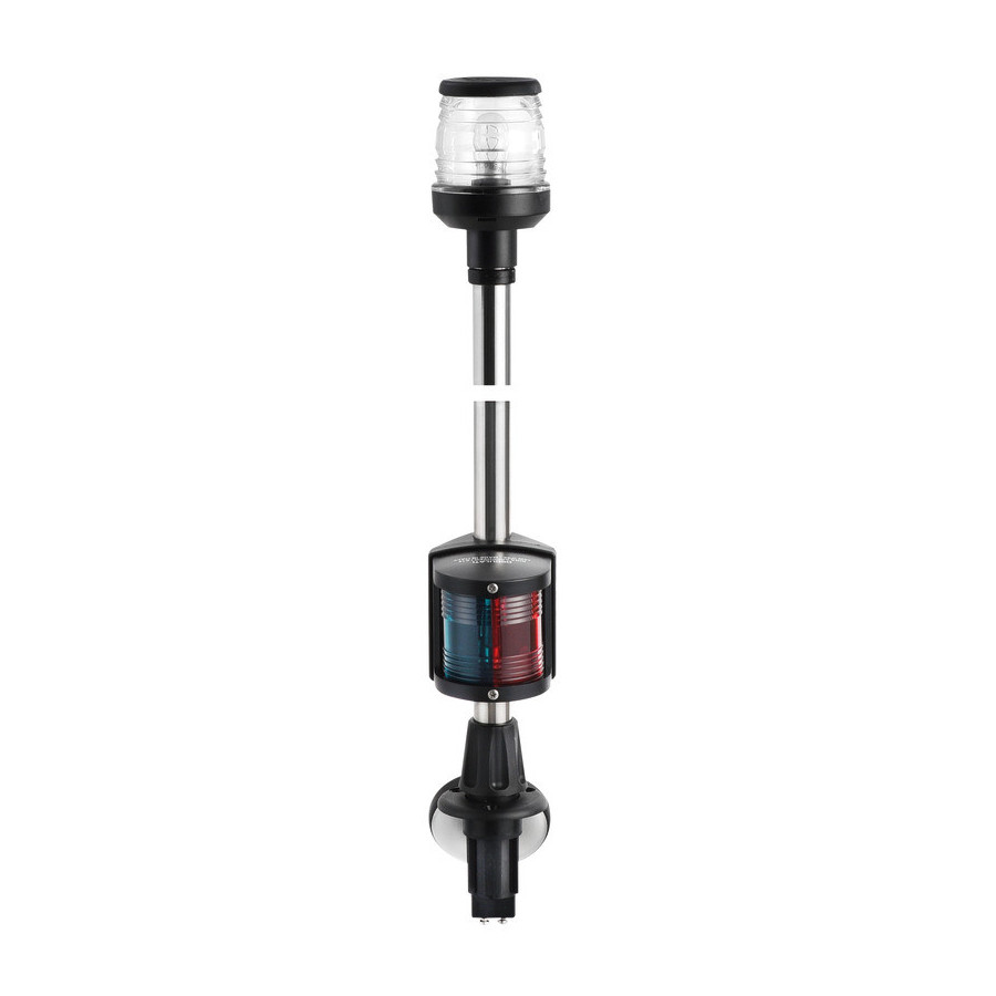 Hampe Classic combinée en inox Variante ou Accessoires Réduit:à encastrer noir 100 cm *11.166.01*