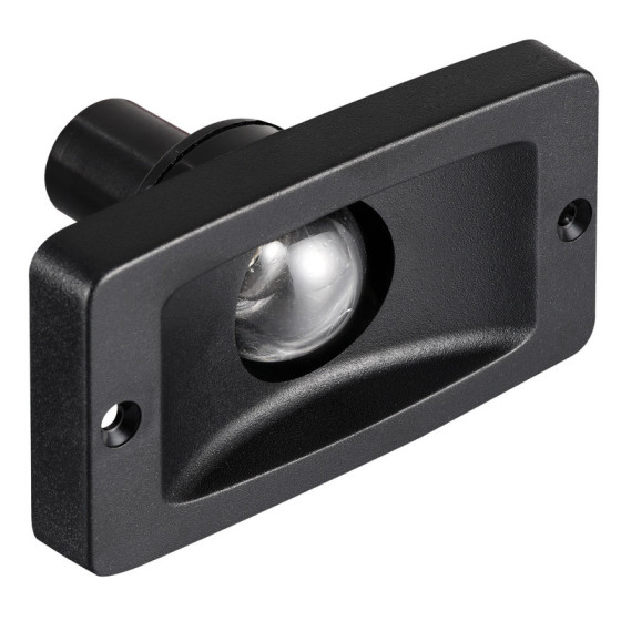 Feux de poupe à encastrer en ABS Variante ou Accessoires Réduit:poupe à encastrer noir en ABS *11.332.01*
