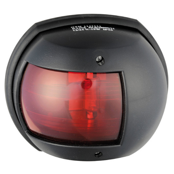 Feux de navigation Maxi 20 Variante ou Accessoires Réduit:navigation Maxi 20 noir 12 V/rouge 112,5° *11.411.01*