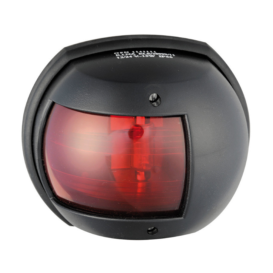 Feux de navigation Maxi 20 Variante ou Accessoires Réduit:navigation Maxi 20 noir 12 V/rouge 112,5° *11.411.01*
