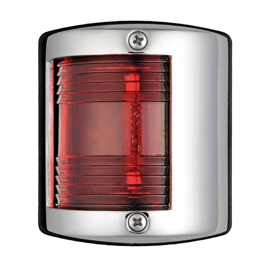 Feux de navigation Utility 85 en inox Variante ou Accessoires Réduit:navigation Utiity 85 acier/112,5° rouge *11.414.01*