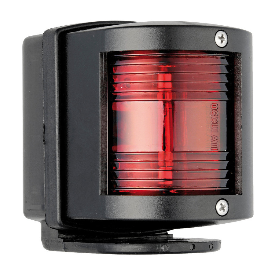 Feux de navigation Utility 77 avec base arrière Variante ou Accessoires Réduit:Utility 77 base arrière noir/rouge *11.416.01*
