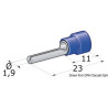 Fiches mâle + jonctions femelles pré-isolées