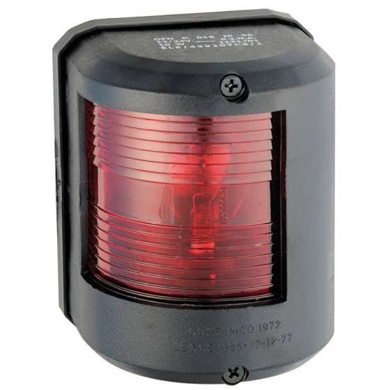 Feux de navigation Utility 78 Variante ou Accessoires Réduit:Utility 78 noir 12V/gauche rouge *11.417.01*