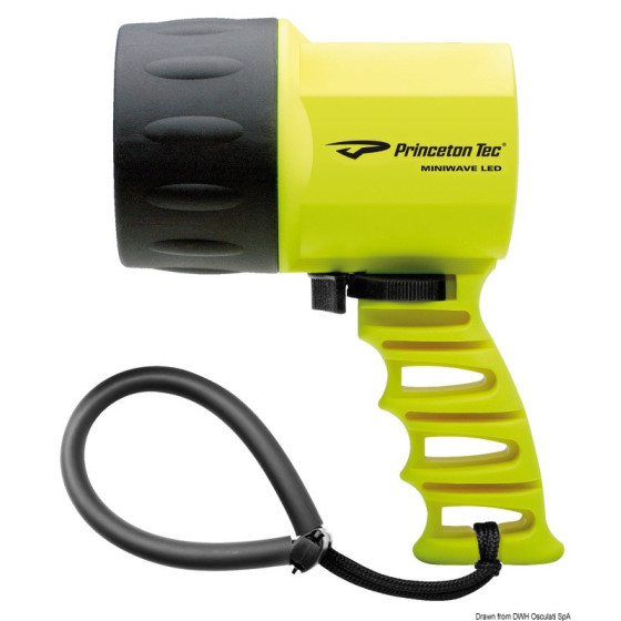 Lampe-torche sous-marine à LED IPX8 PRINCETON Sector 5 