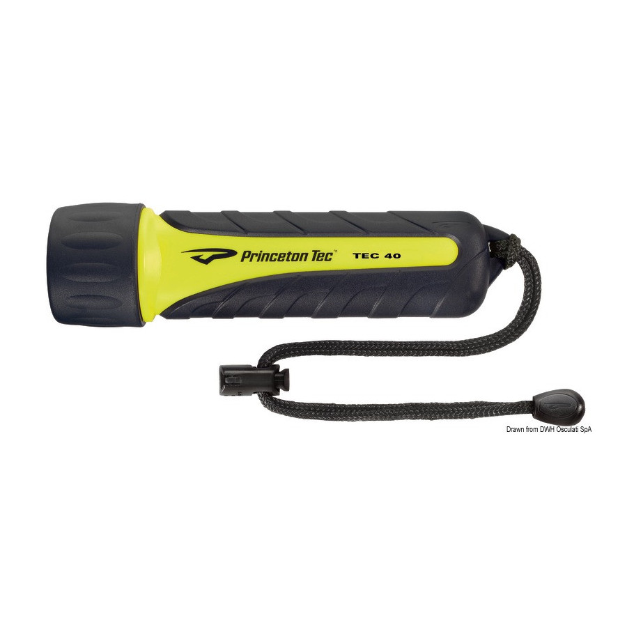 Lampe-torche PRINCETON Tec 40 sous-marine IPX8 