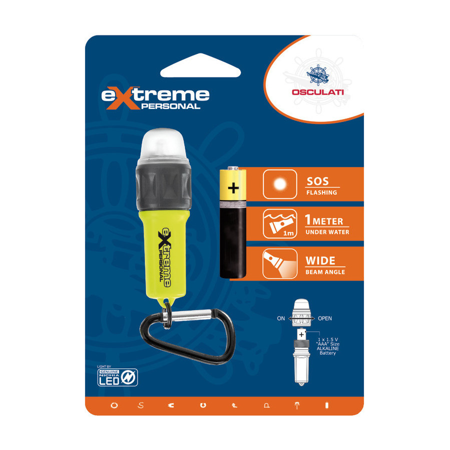 Mini lampe-torche à LED Extreme Personale for emergency 