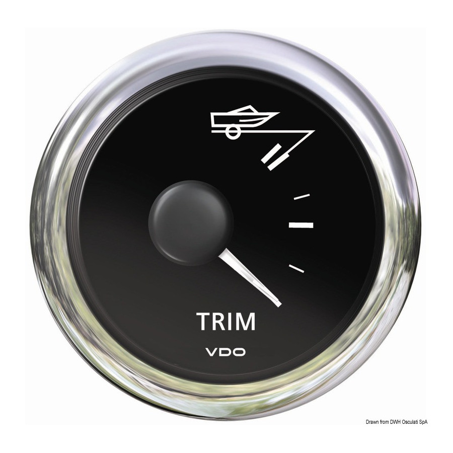 Compte-tours VDO VIEWLINE Variante ou Accessoires Réduit:noir *27.596.01*