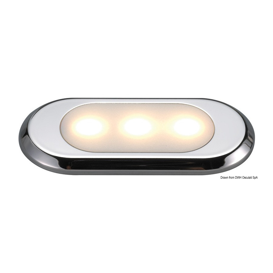 Feu de courtoisie Oculus ultraplat - éclairage frontal 