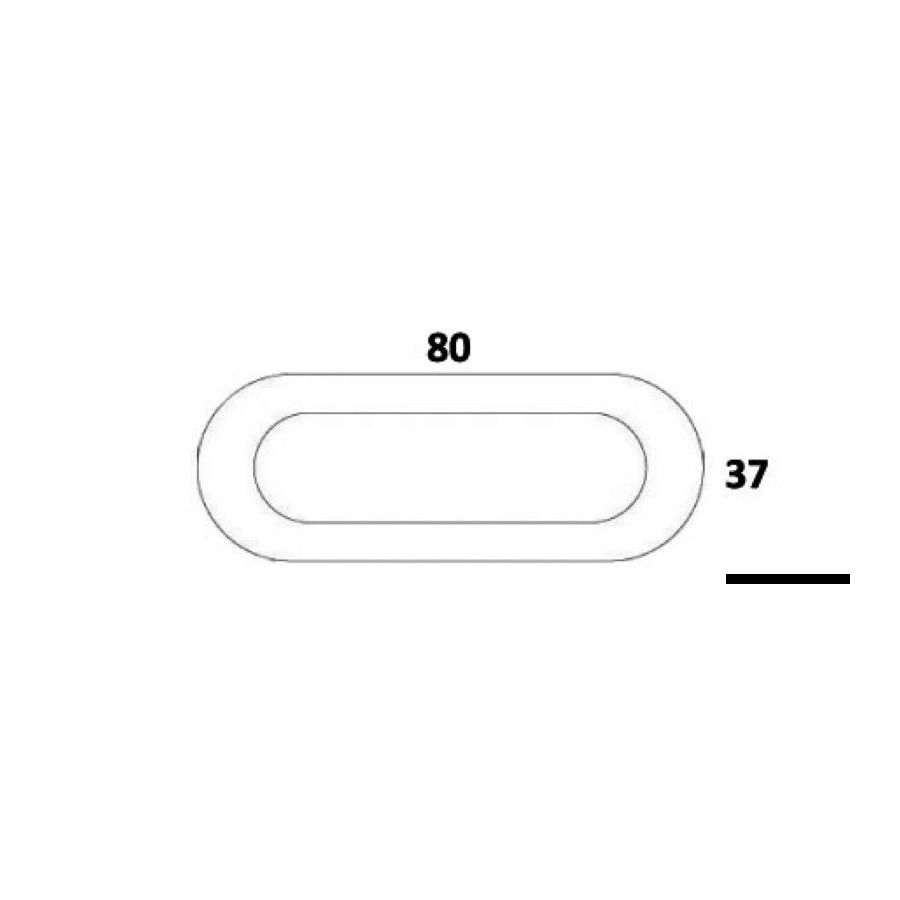 Feu de courtoisie Oculus ultraplat - éclairage frontal 
