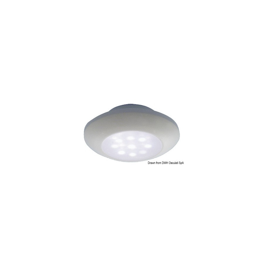 Plafonnier LED à encastrer Variante ou Accessoires Réduit:blanc à LED blanc *13.179.01*