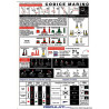 Tableau adhesif en Crystal