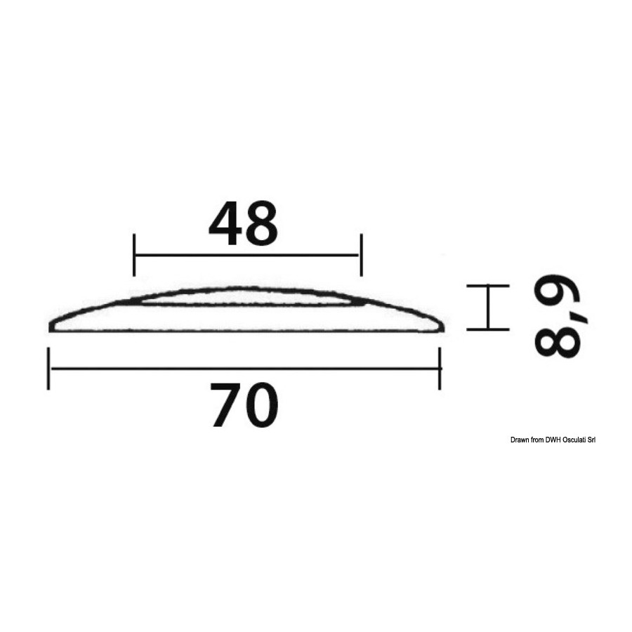 Plafonnier LED à fil sans encaissement 