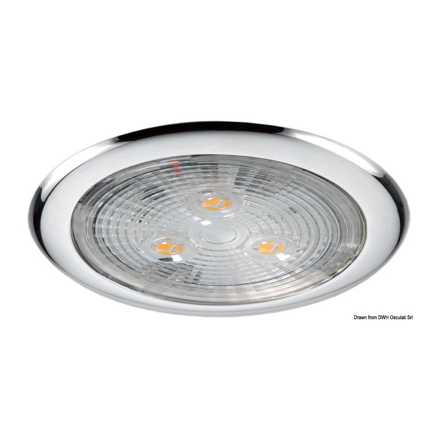Plafonnier LED sans encastrement Variante ou Accessoires Réduit:3 LED blanc *13.179.59*