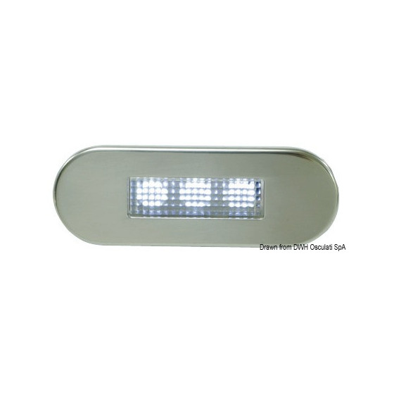 Lumière de courtoisie LED à encastrer - éclairage frontal 