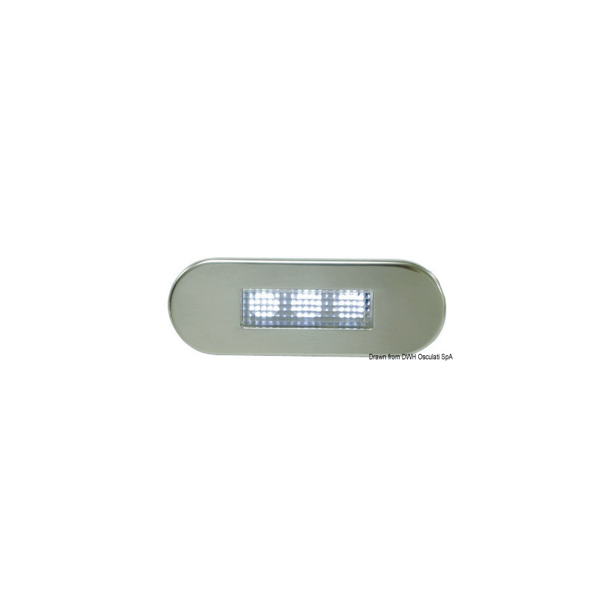 Lumière de courtoisie LED à encastrer - éclairage frontal 
