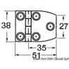 Charnières 1,7 mm