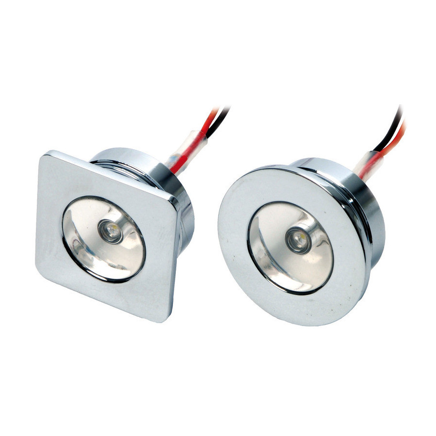 Lumière de courtoise LED à encastrer - éclairage frontal 
