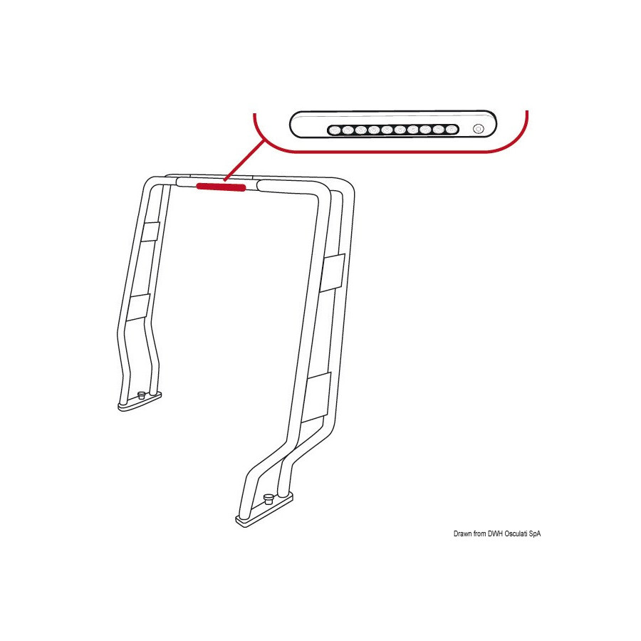 Plafonnier LED à poser, étanches 