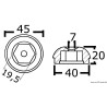 Anode de rechange hélice proue / poupe pour Side-Power (Sleipner)