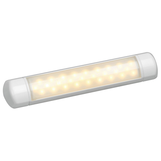 Eclairage fluorescent à LED à poser étanche Variante ou Accessoires Réduit:LED version sur plan 12/24V 1,8W 3500K *13.193.01*