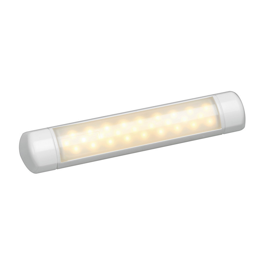 Eclairage fluorescent à LED à poser étanche Variante ou Accessoires Réduit:LED version sur plan 12/24V 1,8W 3500K *13.193.01*