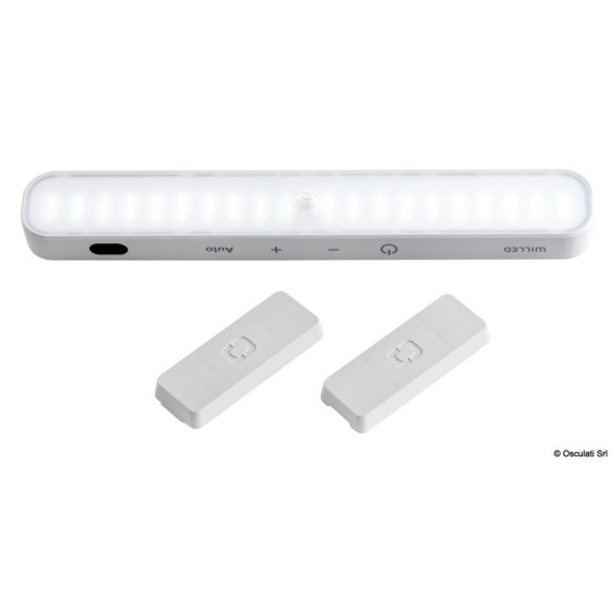 Barrette lumineuse pour tauds 