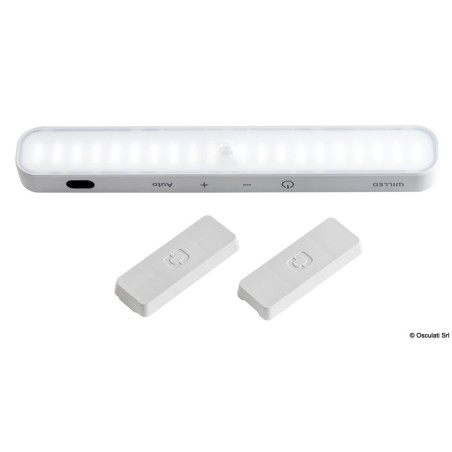 Barrette lumineuse pour tauds