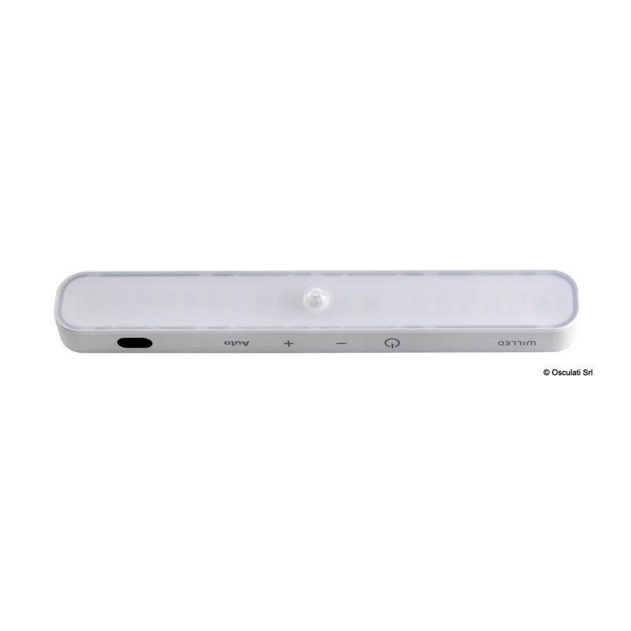 Barrette lumineuse pour tauds 