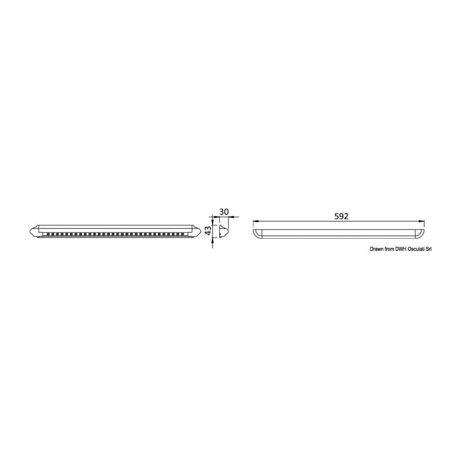 Barrette lumineuse à LED LABCRAFT Astro 