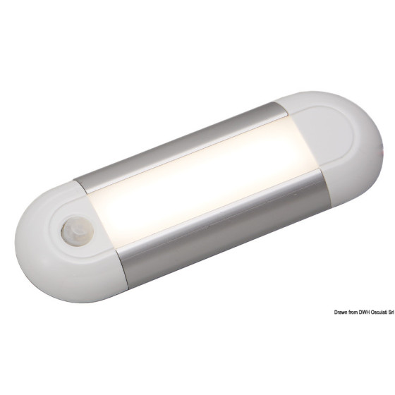 Plafonnier de service à LED qui peut être utilisé à l'intérieur comme à l'extérieur Variante ou Accessoires Réduit:LED automatiq