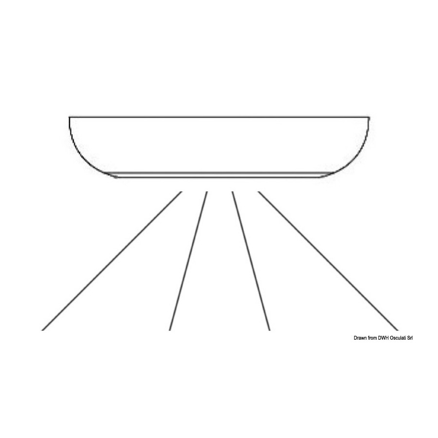Plafonnier de service à LED qui peut être utilisé à l'intérieur comme à l'extérieur 