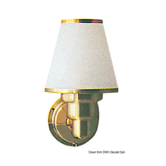 Spot halogène Glow Light, version fixe pour tête de lit 