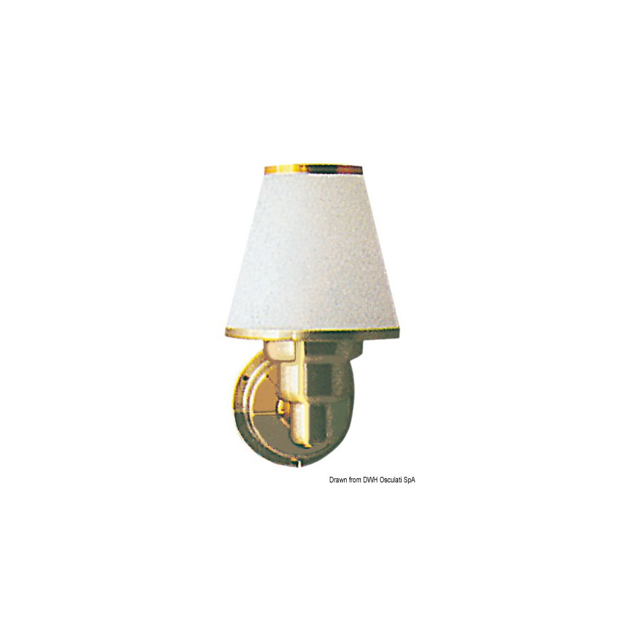 Spot halogène Glow Light, version fixe pour tête de lit 