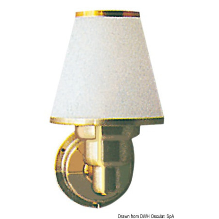 Spot halogène Glow Light, version fixe pour tête de lit