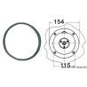 Brides pour timoneries hydrauliques ULTRAFLEX