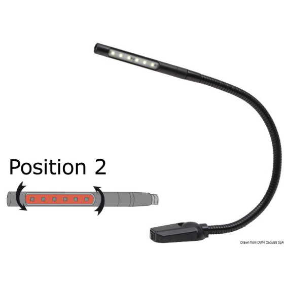 Spot LED articulé lecture des carte ML LABCRAFT 
