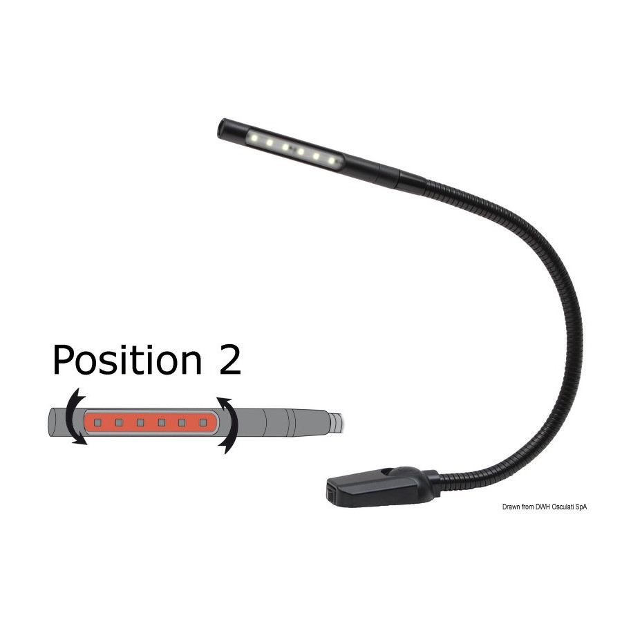 Spot LED articulé lecture des carte ML LABCRAFT 
