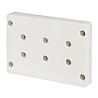 Supports moteur avec tablette en plastique