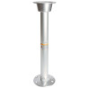 Pied de table en aluminium Thread Lock pour tables génériques