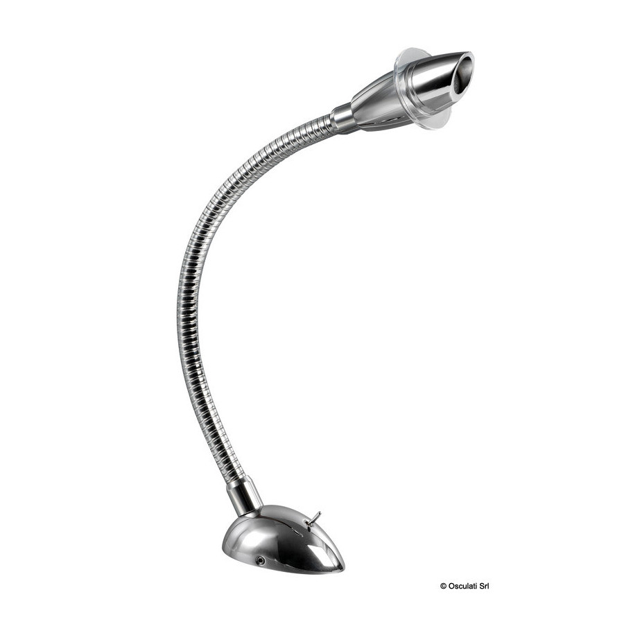 Spot articulé tête de lit/lecture des cartes à LED Variante ou Accessoires Réduit:carte 12/24 V *13.237.03*