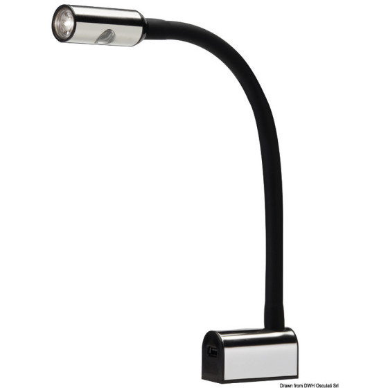 Spot LED articulé de lecture 