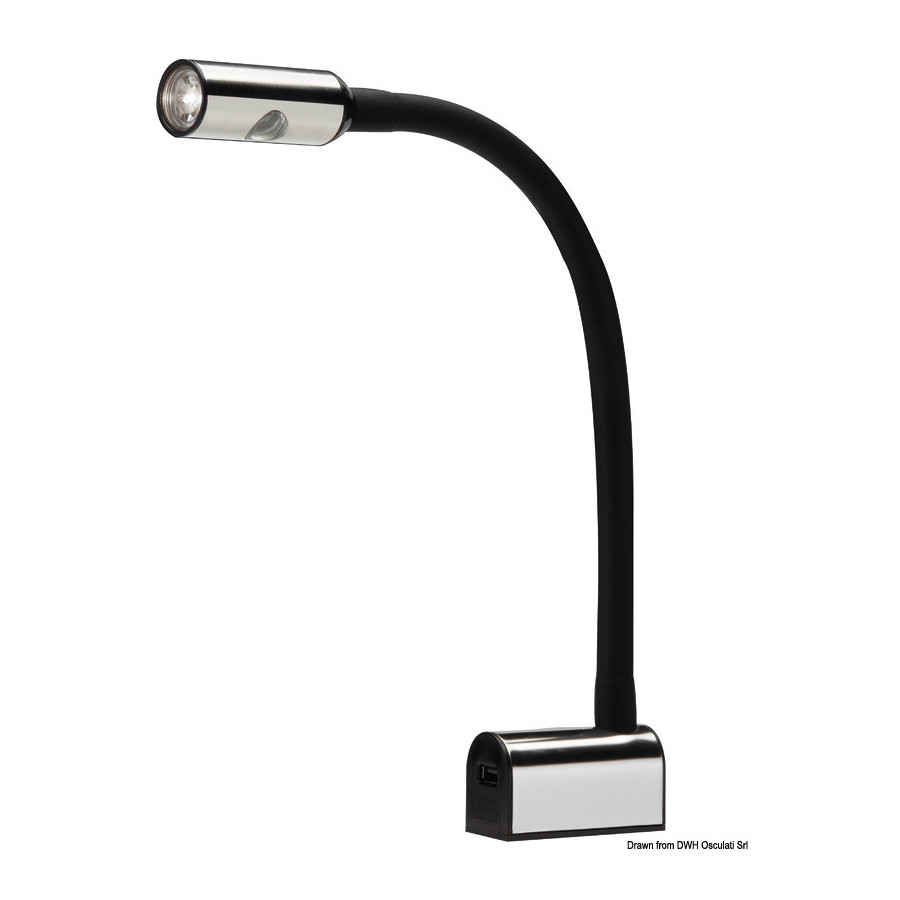 Spot LED articulé de lecture 