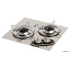 Plaque de cuisson à encastrer en acier inox