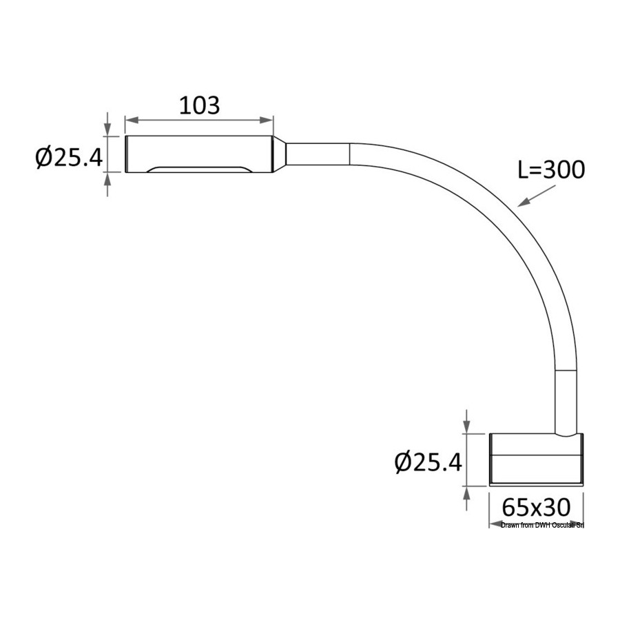 Projecteur LED articulé de lecture 
