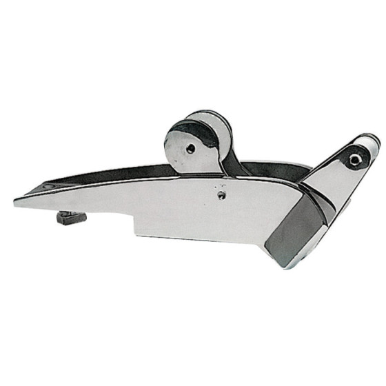 Davier de proue avec kit de verrouillage pour ancre Variante ou Accessoires Réduit:bascule inox max 12 kg *01.339.10*