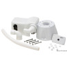 Kit de transformation pour toilettes de manuel à électrique