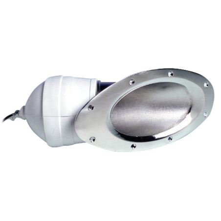 Paire de spots à encastrer en paroi équipés d’ampoule étanche Sealed Beam de 4’’